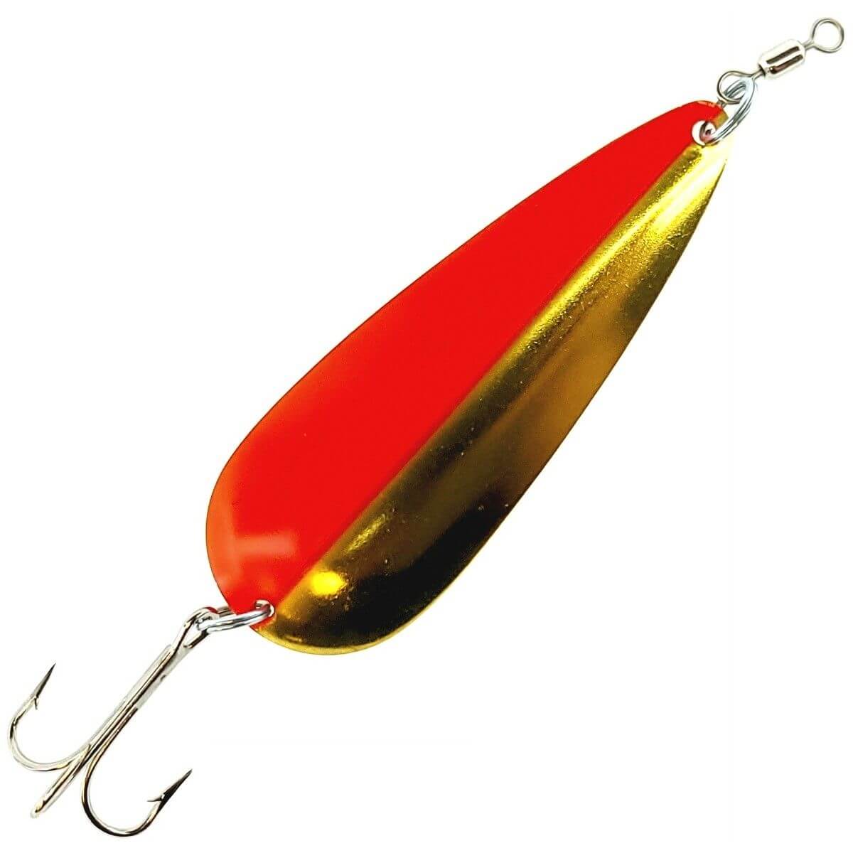 Len Thompson 00BF-S Original Series Spoon, 2", 1/2 oz, Brass Flame - Single Hook, 4948-0347