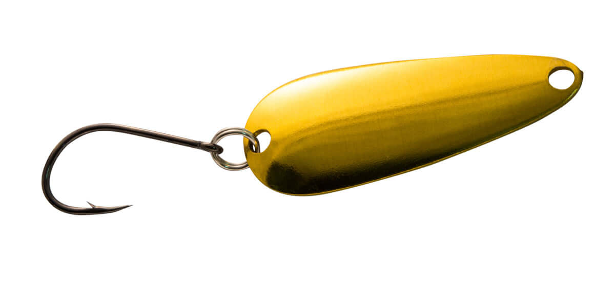 Len Thompson 1 B-S Original Series Spoon, 2 3/4", 3/4 oz, Brass - Single Hook, 4948-0374