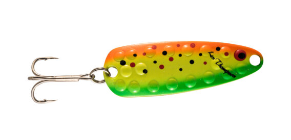 Len Thompson 13 TL Dimpled Series Spoon, 2 1/2", 5/8 oz, Traffic Light, 4948-0188