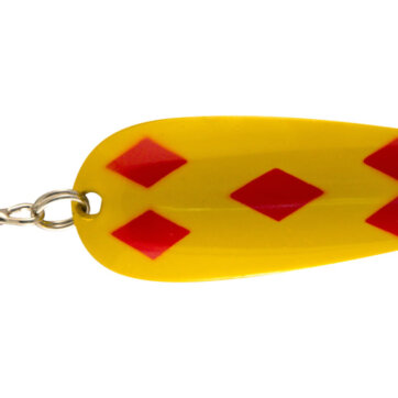 Len Thompson 00YR Original Series Spoon, 2", 1/2 oz, Yellow Red, 4948-0067