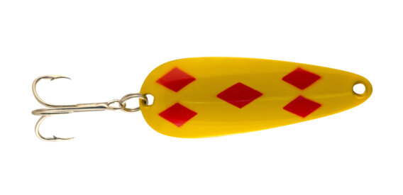 Len Thompson 00YR Original Series Spoon, 2", 1/2 oz, Yellow Red, 4948-0067