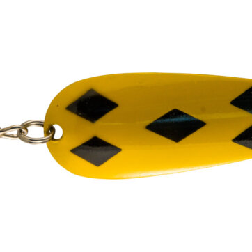 Len Thompson 4 YB Original Series Spoon, 4 7/8", 1 1/8 oz, Yellow Black, 4948-0147
