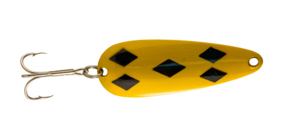 Len Thompson 7 YB Original Series Spoon, 1 1/4", 1/5 oz, Yellow Black, 4948-0036