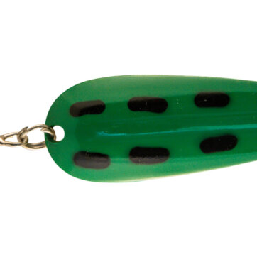 Len Thompson 7 GF Original Series Spoon, 1 1/4", 1/5 oz, Green Frog, 4948-0034