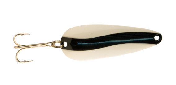 Len Thompson 1 BW Original Series Spoon, 2 3/4", 3/4 oz, Black & White, 4948-0109