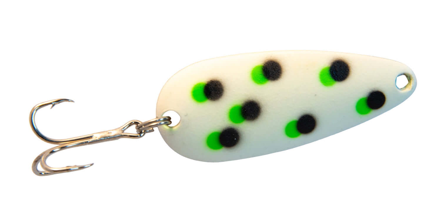 Len Thompson 2 TF-G Ultra Glow Spoon, 3 1/4", 1 oz, Two Face Glow, 4948-0686