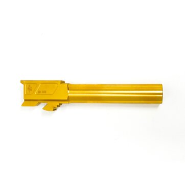Match Grade Crowned Barrel For Glock 20 10mm TiN