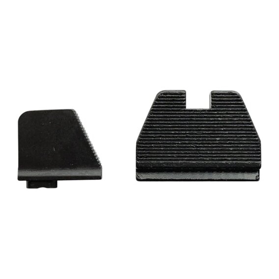 Glock G43X/G48 Backup Iron Sight with No Tritium