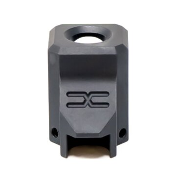 EXOS-523 Pistol Compensator for Glock 43 Black