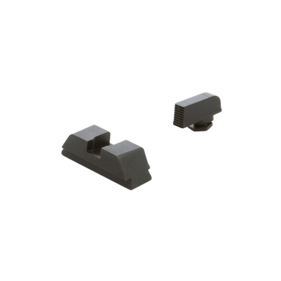 Range Sight Set Serrated for Glock G5 9mm/.40 Caliber Black