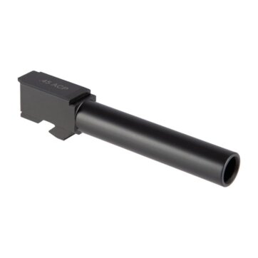 BRN Pistol Barrel For Glock 21, .45 ACP, Non-Threaded, Black