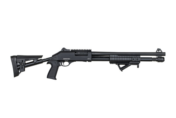 Federation Firearms SP-4, 12ga Pump Action shotgun, M4 Clone, Black,GPW-FF-SP4-BLK-187