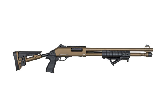 Federation Firearms SP-4, 12ga Pump Action shotgun, M4 Clone, Bronze.,GPW-FF-SP4-BRO-187