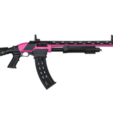 Federation Firearms SPM-12, 12ga 3″ magazine-fed pump action shotgun. Prison Pink Finish.,GPW-FF-SPM12-PINK-187