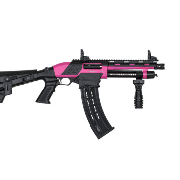 Federation Firearms SPM-12 9″ Shorty, 12ga 3″ magazine-fed pump action shotgun. Prison Pink Finish.,GPW-FF-SPM12-PINK-9