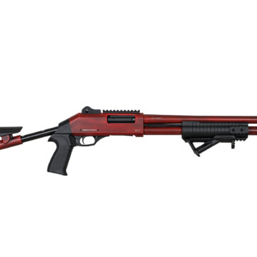 Federation Firearms SP-4, 12ga Pump Action shotgun, M4 Clone, Red,GPW-FF-SP4-RED-187