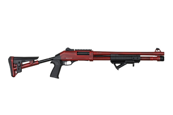 Federation Firearms SP-4, 12ga Pump Action shotgun, M4 Clone, Red,GPW-FF-SP4-RED-187