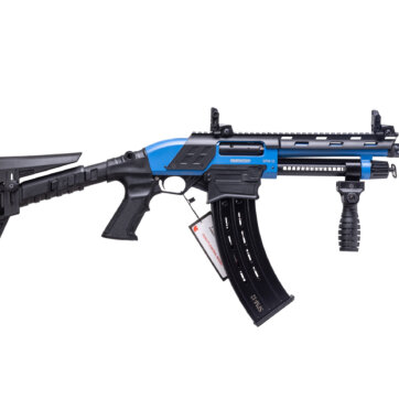 Federation Firearms SPM-12 9″ Shorty, 12ga 3″ magazine-fed pump action shotgun. Blue Finish.,GPW-FF-SPM12-BLU-9