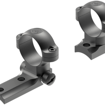 Leupold STD Savage 10/110 Round Rcvr 2pc Base/1 Medium Rings Matte, A-LEU-114957